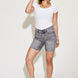 Judy Blue Full Size High Waist Washed Denim Shorts