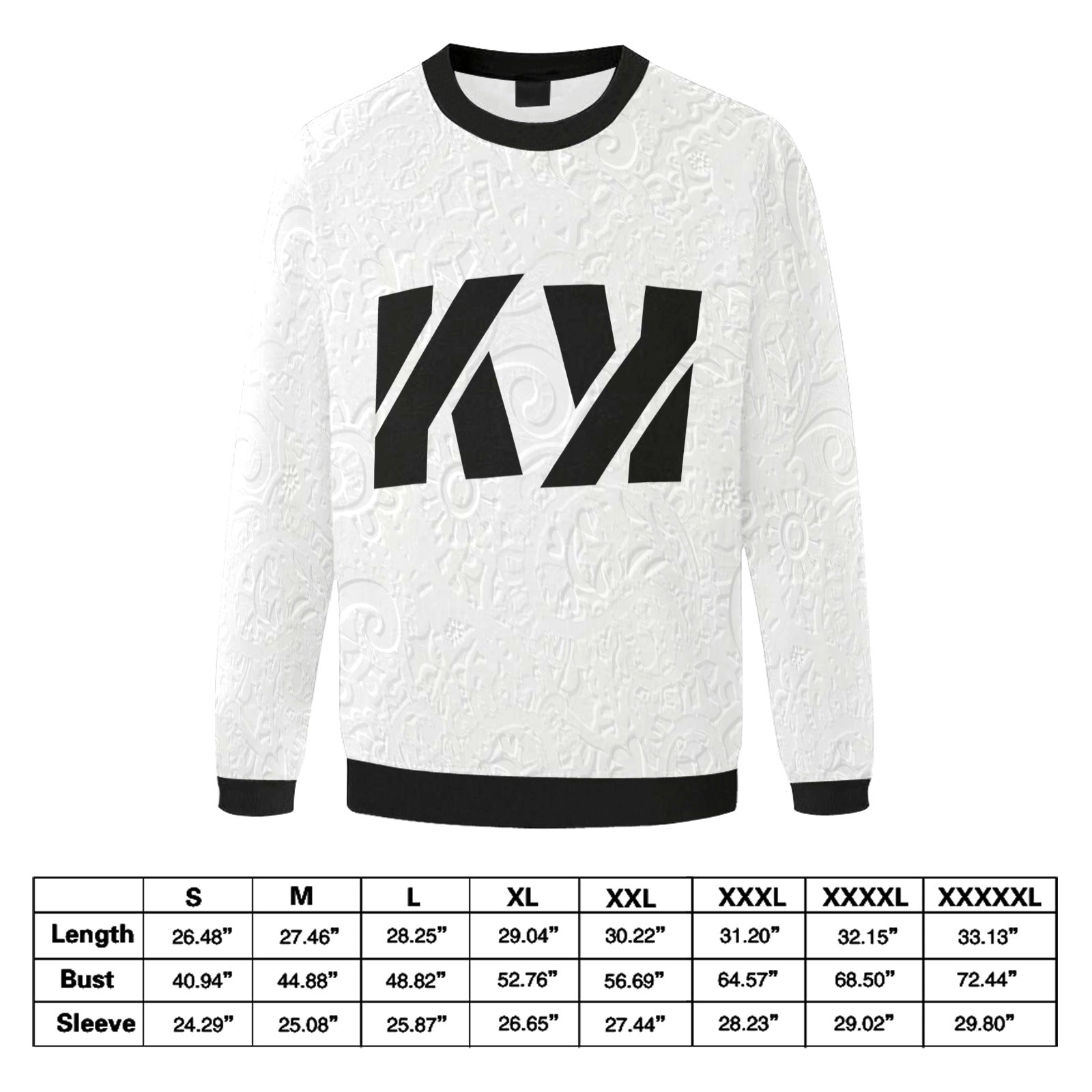 Kimante Logo Print Fuzzy Sweatshirt
