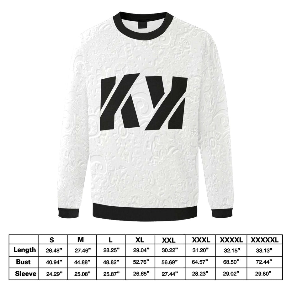 Kimante Logo Print Fuzzy Sweatshirt