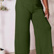 Double Take Full Size Smocked Wide Waistband Wide Leg Pants