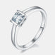 Moissanite 925 Sterling Silver Solitaire Ring