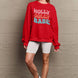 Simply Love Full Size HOLLY JOLLY BABE Long Sleeve Sweatshirt