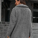 Double Take Zip-Up Collared Teddy Jacket