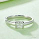 Moissanite 925 Sterling Silver Solitaire Ring