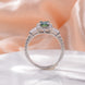1 Carat Moissanite 925 Sterling Silver Ring