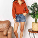 Double Take Half-Zip Long Sleeve Hoodie