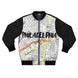 Philadelphia Kimante Black AOP Bomber Jacket