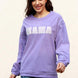 MAMA Round Neck Drop Shoulder Sweatshirt