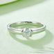 Moissanite 925 Sterling Silver Solitaire Ring