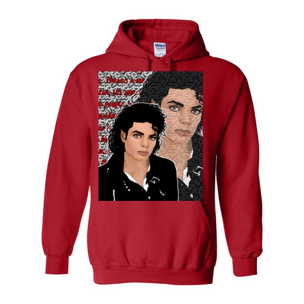 Kimante Michael Jackson Hooded Sweatshirt - Kimante Discounted Fashionionable clothing 