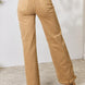 RISEN Full Size Fringe Hem Wide Leg Jeans
