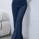 Basic Bae Full Size Ribbed High Waist Flare Pants