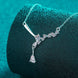 1 Carat Moissanite 925 Sterling Silver Necklace