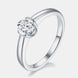 Moissanite 925 Sterling Silver Solitaire Ring