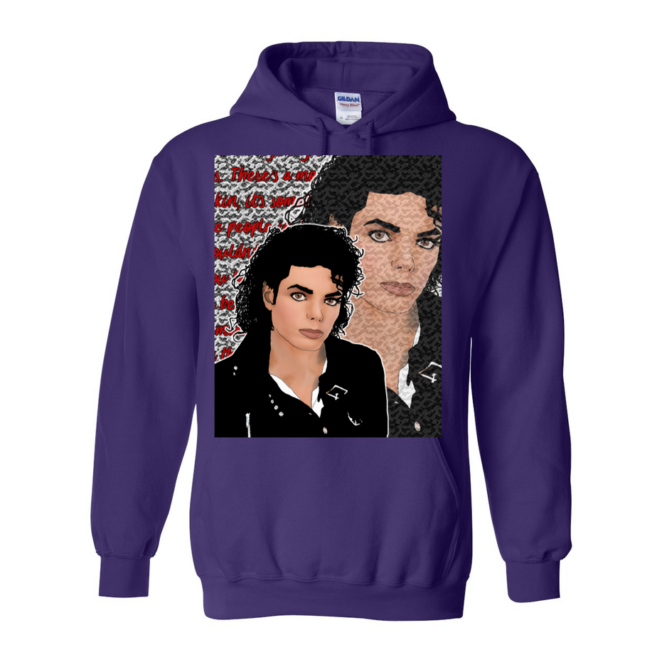 Kimante Michael Jackson Hooded Sweatshirt - Kimante Discounted Fashionionable clothing 