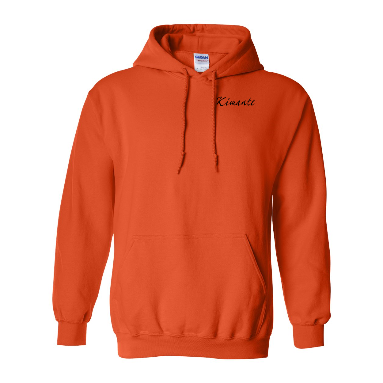 Kimante Black Logo Hooded Sweatshirt - Kimante Discounted Fashionionable clothing 