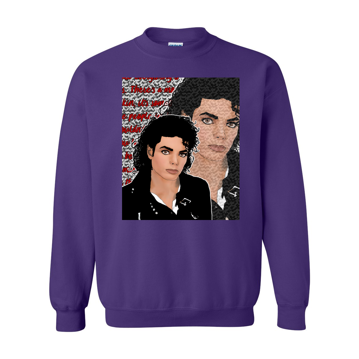 Kimante Michael Jackson Crewneck Sweatshirt - Kimante Discounted Fashionionable clothing 