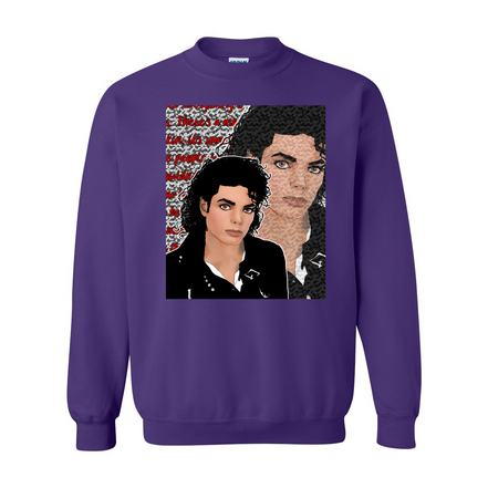 Kimante Michael Jackson Crewneck Sweatshirt - Kimante Discounted Fashionionable clothing 