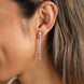 Adored 1.18 Carat Moissanite Long Earrings