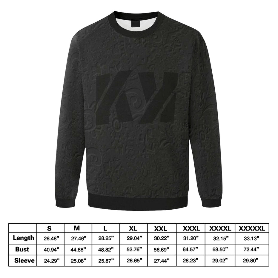 Kimante Logo Print Fuzzy Sweatshirt