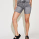 Judy Blue Full Size High Waist Washed Denim Shorts
