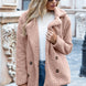 Full Size Lapel Collar Sherpa Coat
