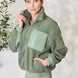 Heimish Full Size Zip Up Collared Neck Jacket