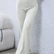 Basic Bae Full Size Ribbed High Waist Flare Pants