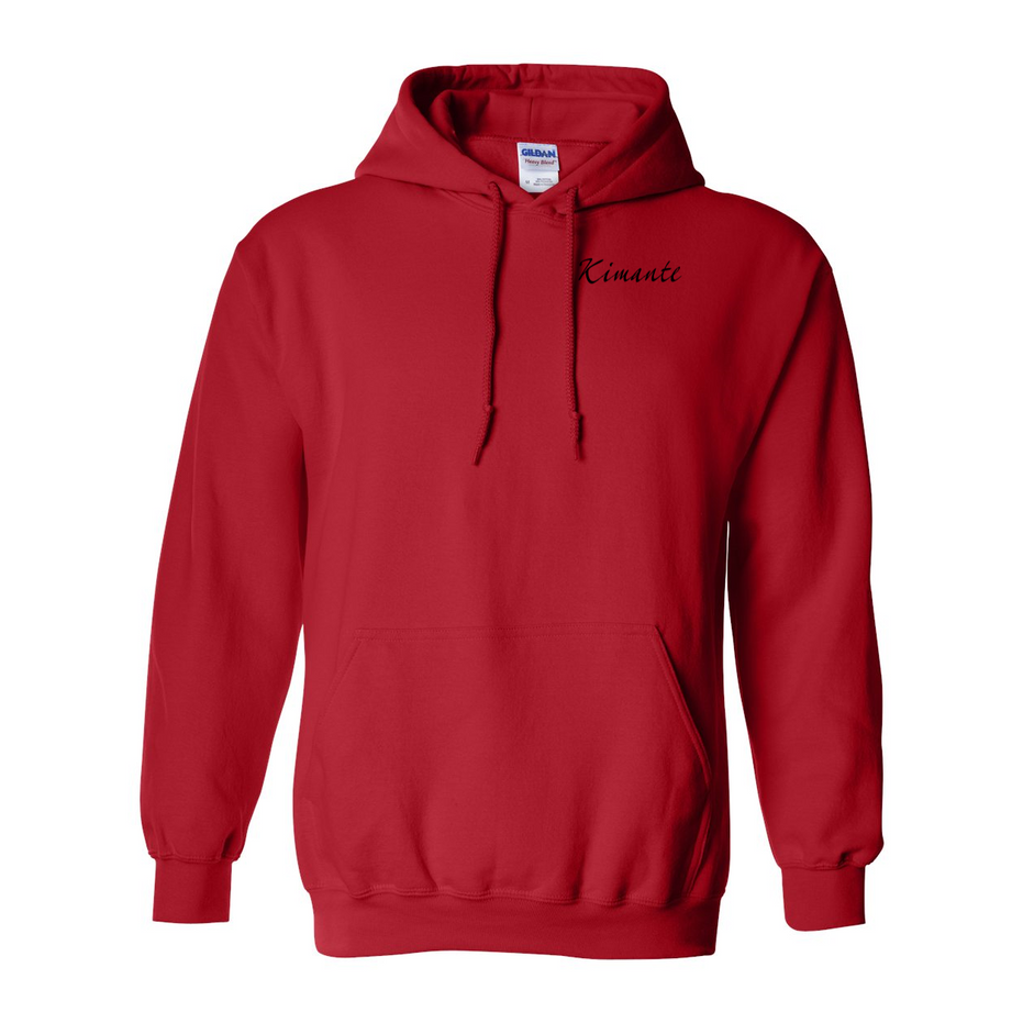 Kimante Black Logo Hooded Sweatshirt - Kimante Discounted Fashionionable clothing 