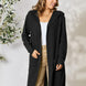 Basic Bae Full Size Ribbed Open Front Long Sleeve Cardigan