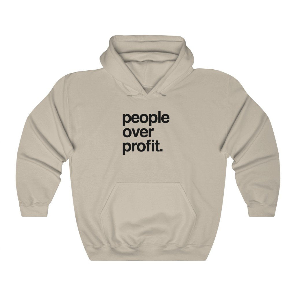 People Over Profit | Unisex Hoodie by The Happy Givers