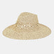 Fame Cutout Woven Straw Hat