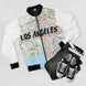 Los Angeles Kimante White AOP Bomber Jacket