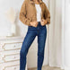 Double Take Long Sleeve Dropped Shoulder Jacket