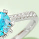 1 Carat Moissanite 925 Sterling Silver Ring