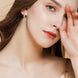 2 Carat Moissanite 925 Sterling Silver Drop Earrings