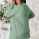 Basic Bae Full Size Ribbed Open Front Cardigan with Pockets