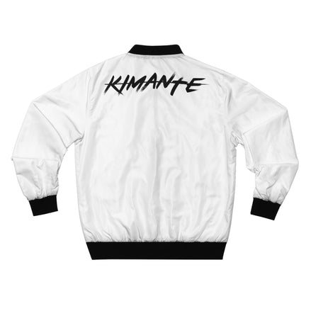 Washington D.C Kimante White AOP Bomber Jacket