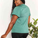 Double Take Ruched V-Neck Short Sleeve T-Shirt