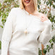 Round Neck Long Sleeve Solid Sweater