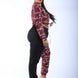 Color Blocked Lace Up Front Jogger Set
