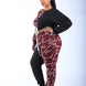 Color Blocked Lace Up Front Jogger Set