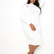 Bodycon Sweater Dress With Knot Detail