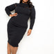 Bodycon Sweater Dress With Knot Detail