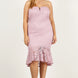 Plus Size Lace, Strapless Bodycon Midi Dress