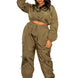 Active Zip Up Set With Cord Lock Detail