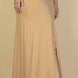 Plus Size Plunge Neck Thigh Split Maxi Dress