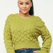 Checker Sweater Top