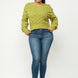 Checker Sweater Top