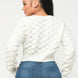 Checker Sweater Top